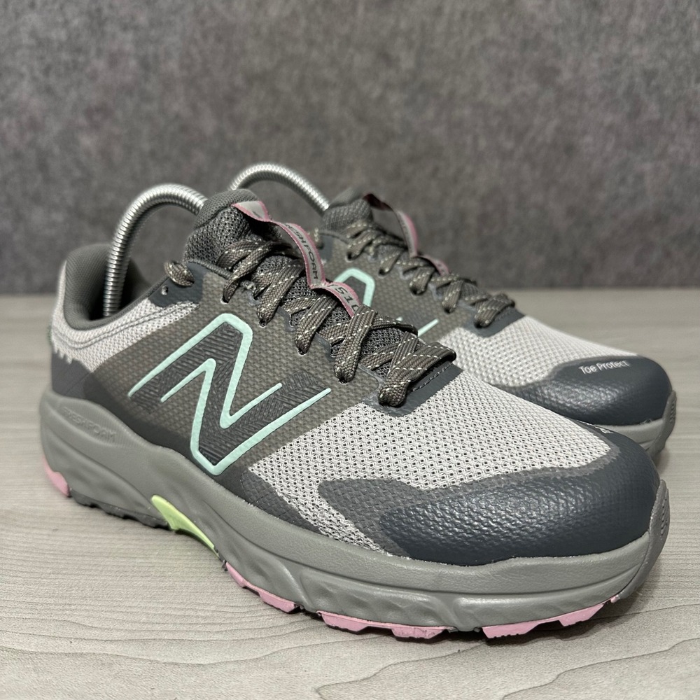 NEW New Balance Fresh Foam 510v6 Trail Running Shoes Womens 8 Grey Lilac Cloud